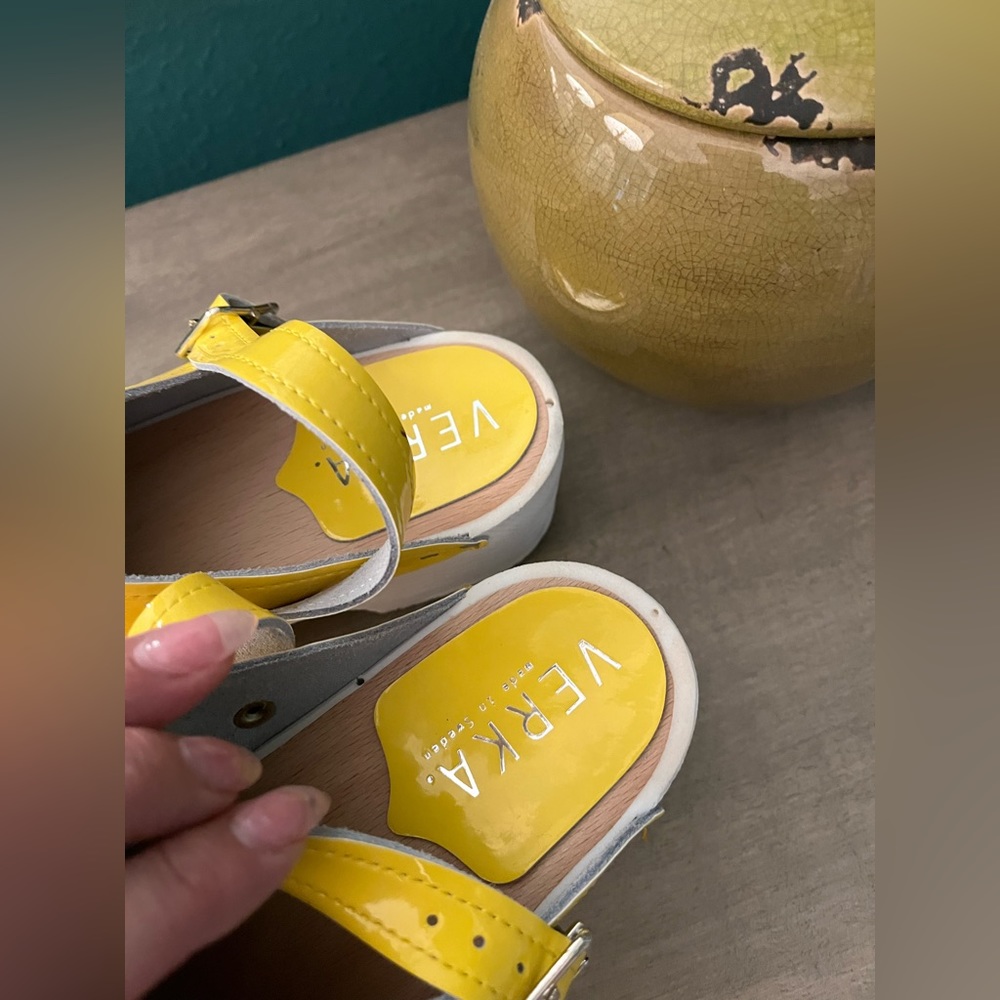 Verka Yellow Clogs 💛 - Picture 6 of 7